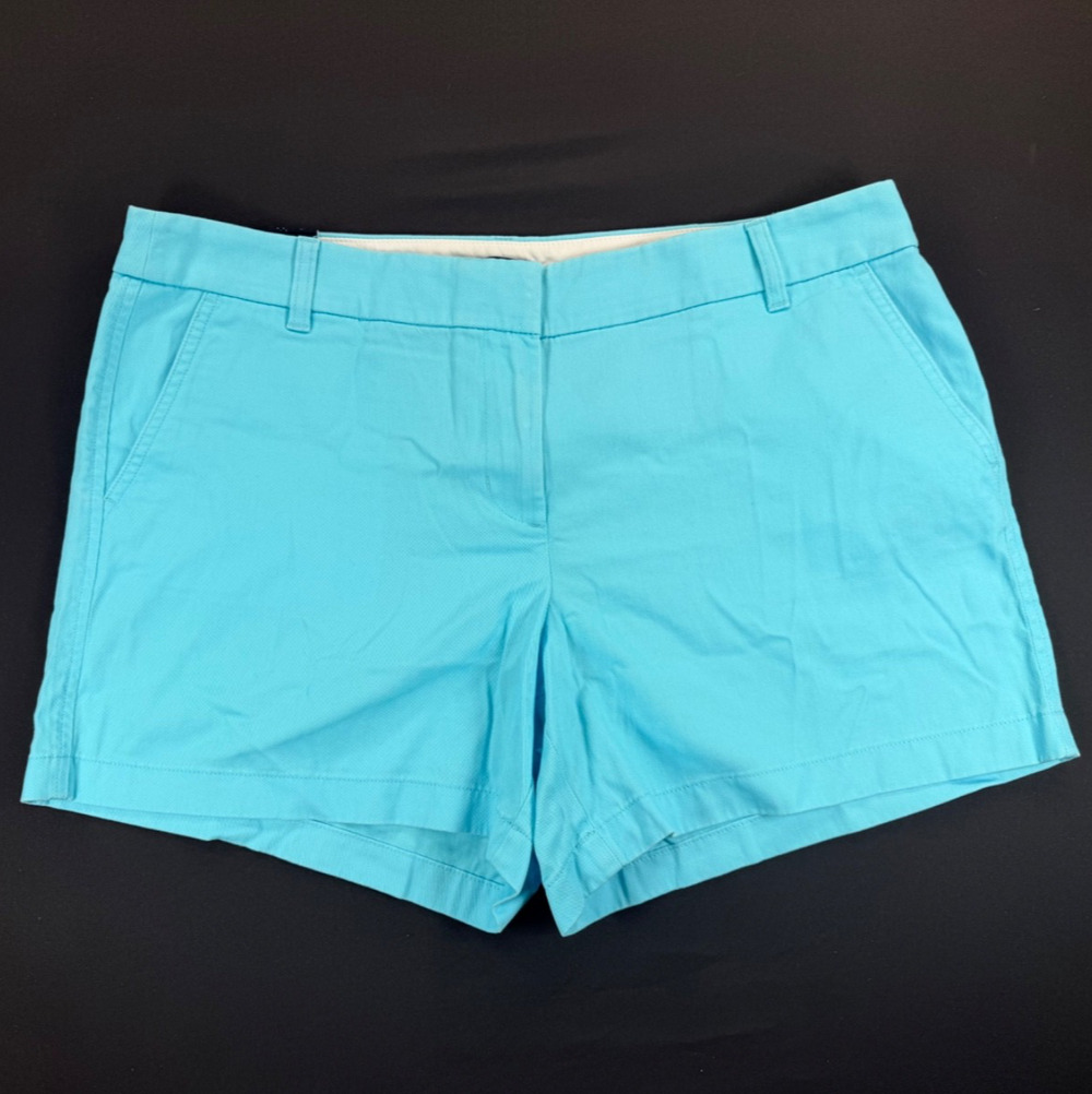 J.Crew 5" Chino Shorts in Bluebell Blue (Size 14) - New with Tags